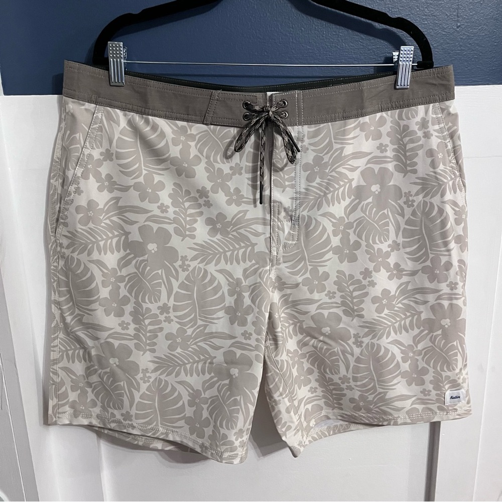 Katin Men’s Donna Hybrid Trunk Vapor Gray Size 36 NWT
